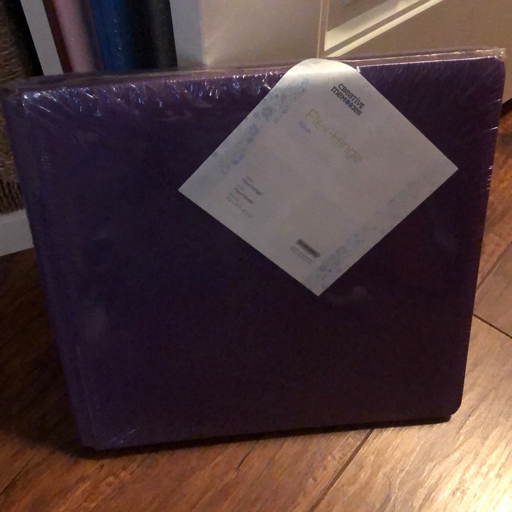 12 x 12 Creative Memories Purple Album